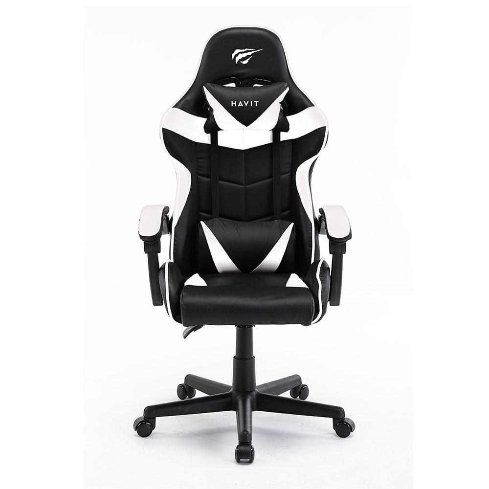 Cadeira Gamer Havit GC933, Reclinação 130° | Branca