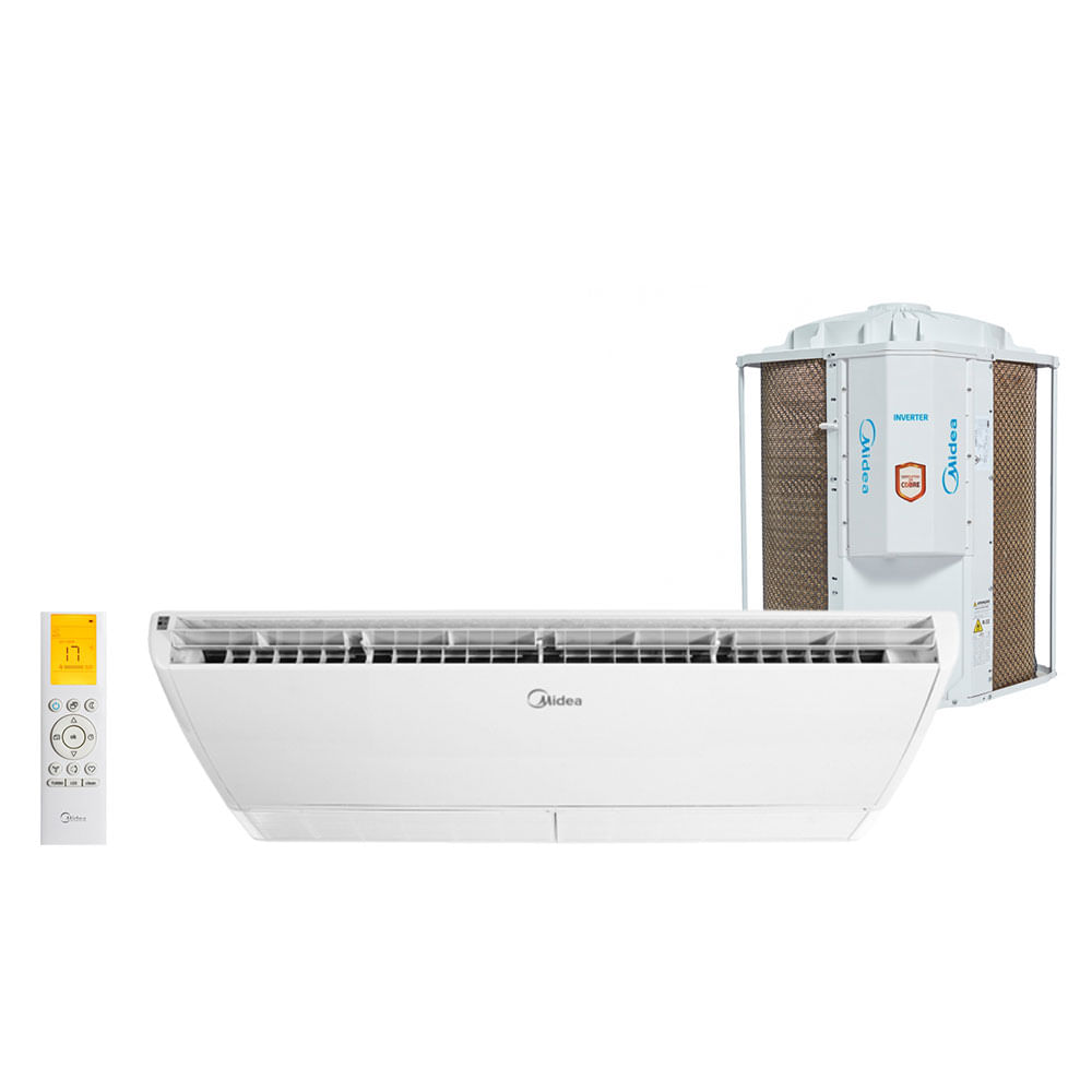 Ar-Condicionado Split Teto Inverter Midea 60.000 BTU/h Frio | Branco
