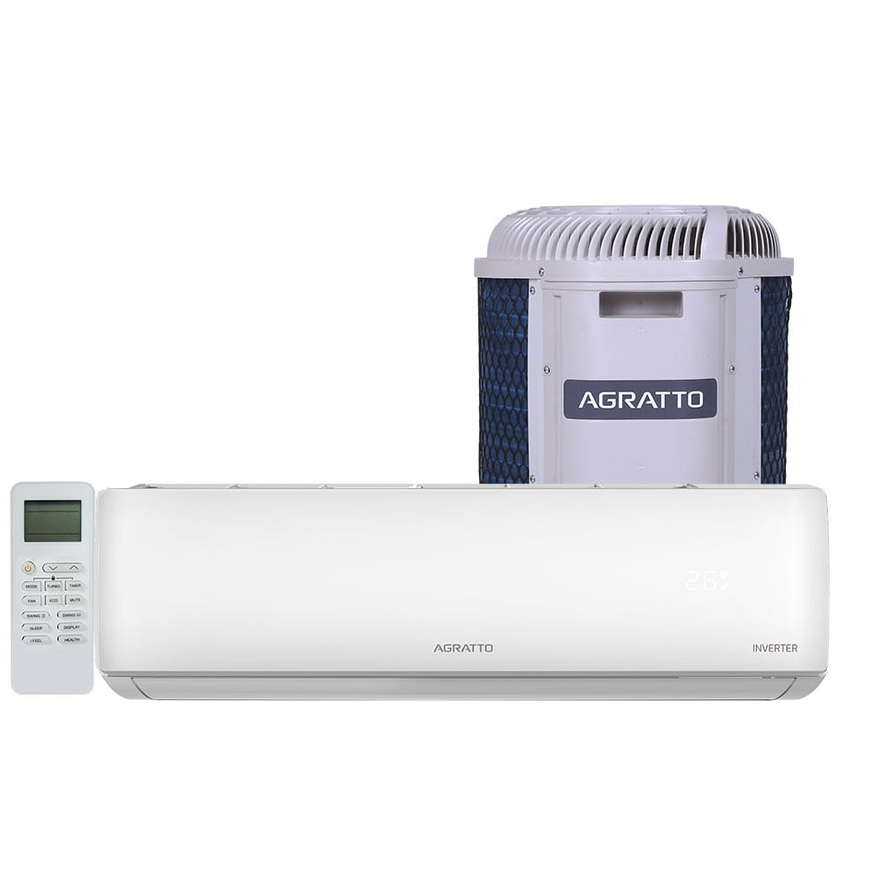 Ar Condicionado Split Zen Inverter Agratto 9.000 BTUs Frio - ZICST9F-02 | Branco