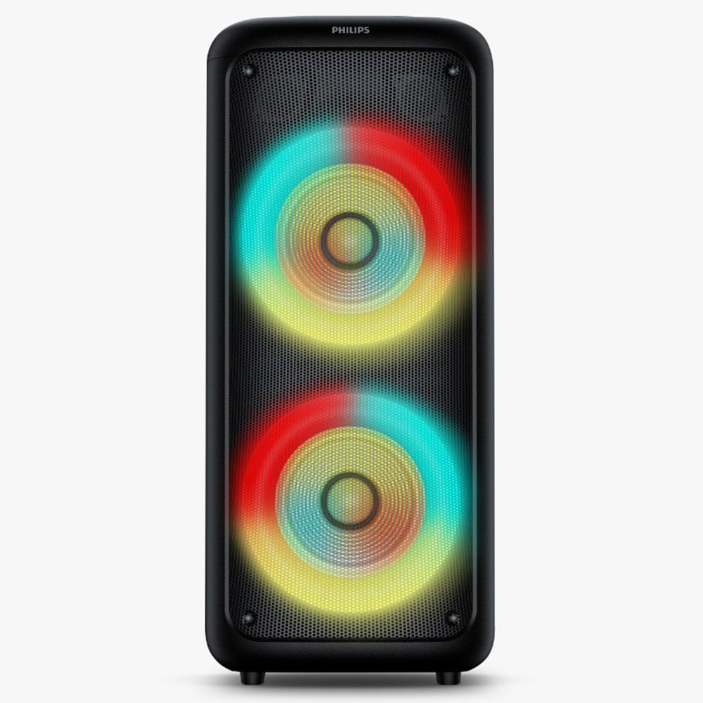 Caixa de Som Bluetooth Philips Party Speaker TAX4000, Potência 1500W | Preto