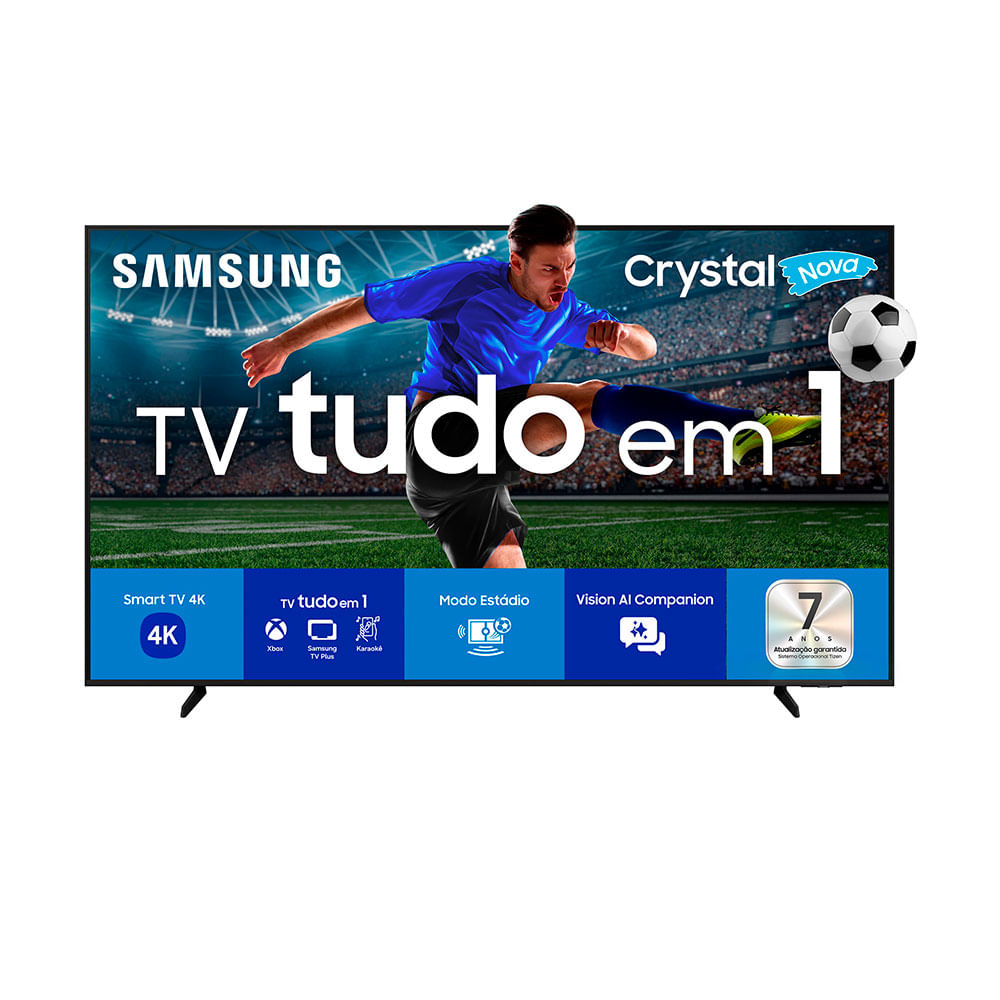 Samsung Smart TV 55" Crystal UHD 4K U8100F 2025 | UN55U8100FGXZD